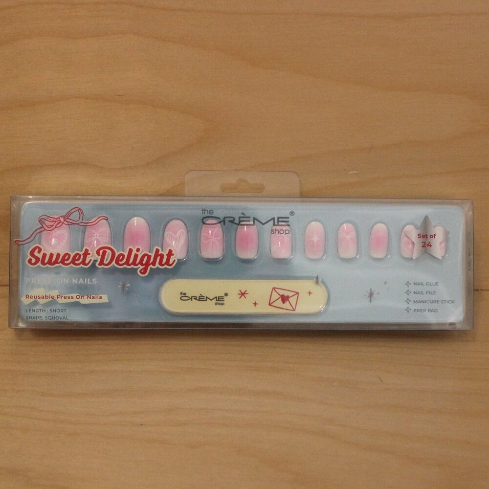 the Crème Shop Sweet Delight Press-On Nails